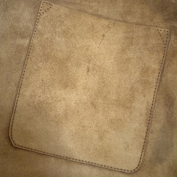 Tom Ford Camel Suede Mini Skort with Gold Double Buckle - Picture 4 of 16